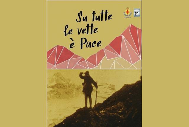 copertina libro "Su tutte le vette è pace" copertina libro "Su tutte le vette è pace"