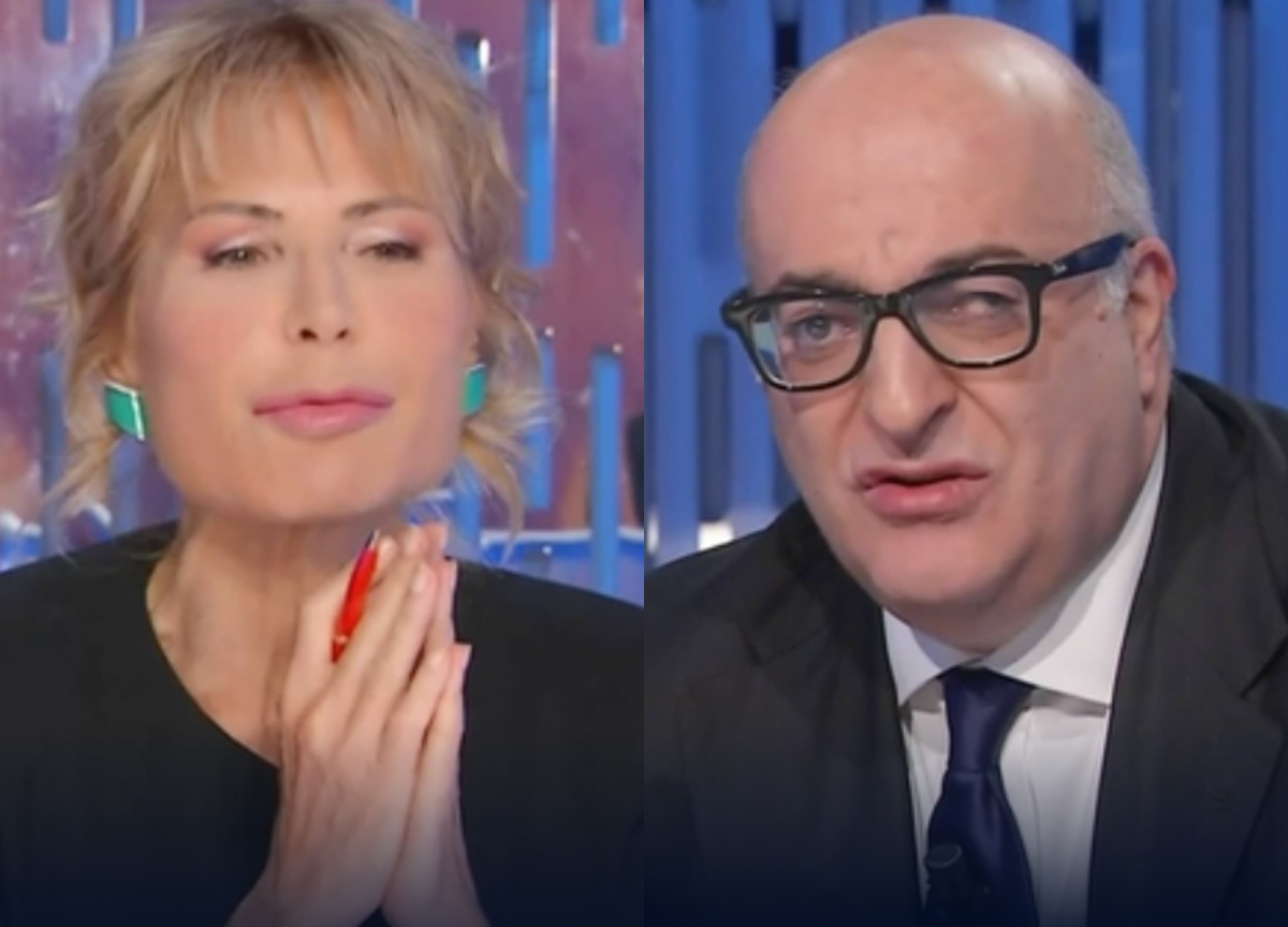 Lily Gruber e Mario Sechi