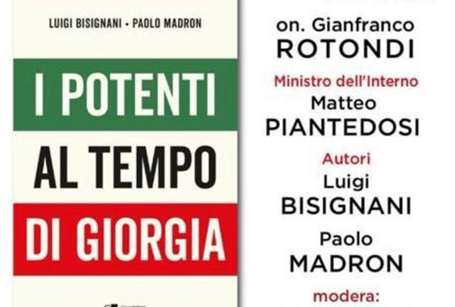 Locandina I potenti al tempo di Giorgia Locandina I potenti al tempo di Giorgia