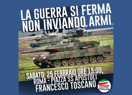 "La guerra si ferma non inviando armi". Sabato in piazza a Roma