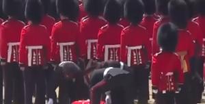 londra guardie reali svengono
