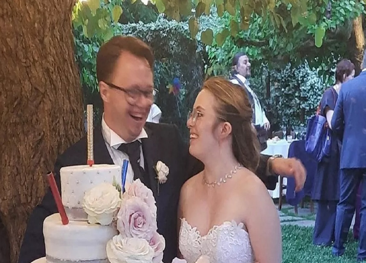L'amore vince sulla Sindrome di Down Lorena e Simone dal ballo alle nozze