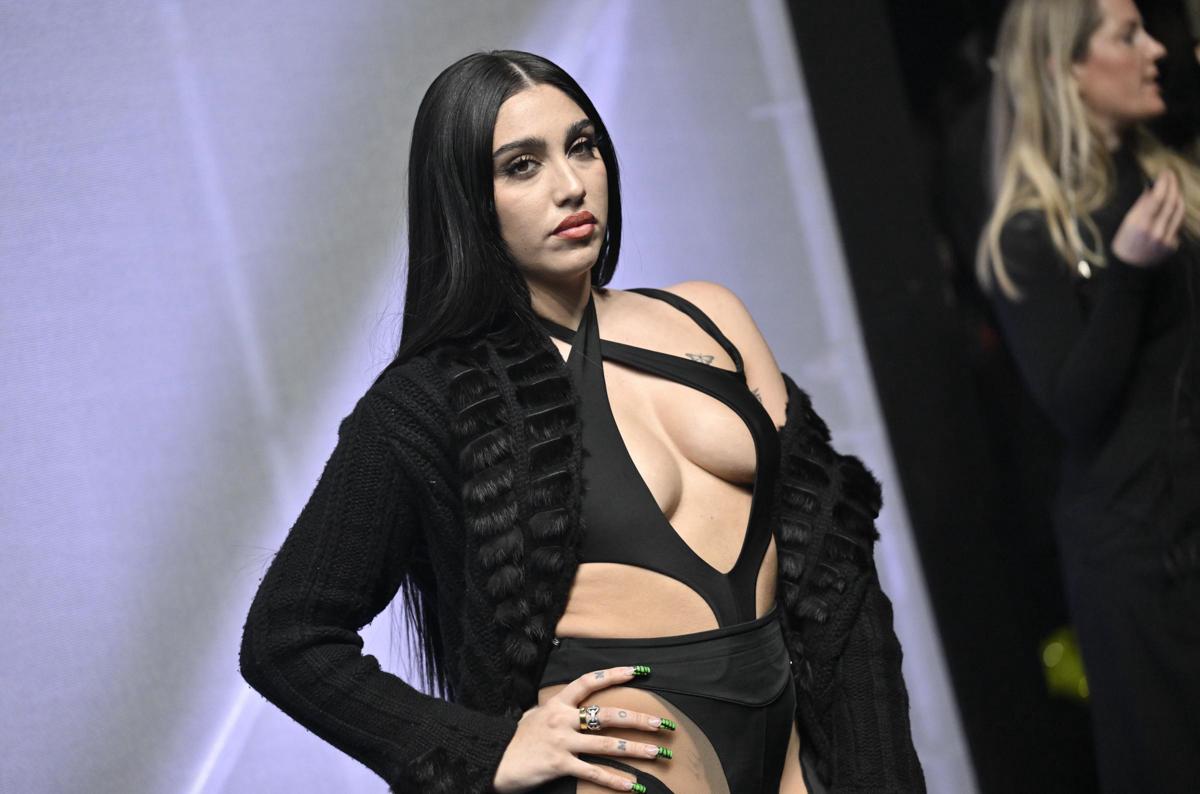 Lourdes Leon Ciccone sfilata Mugler H&M