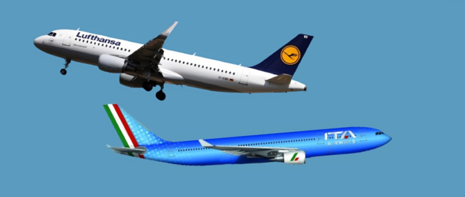 Lufthansa e Ita Airways Lufthansa e Ita Airways