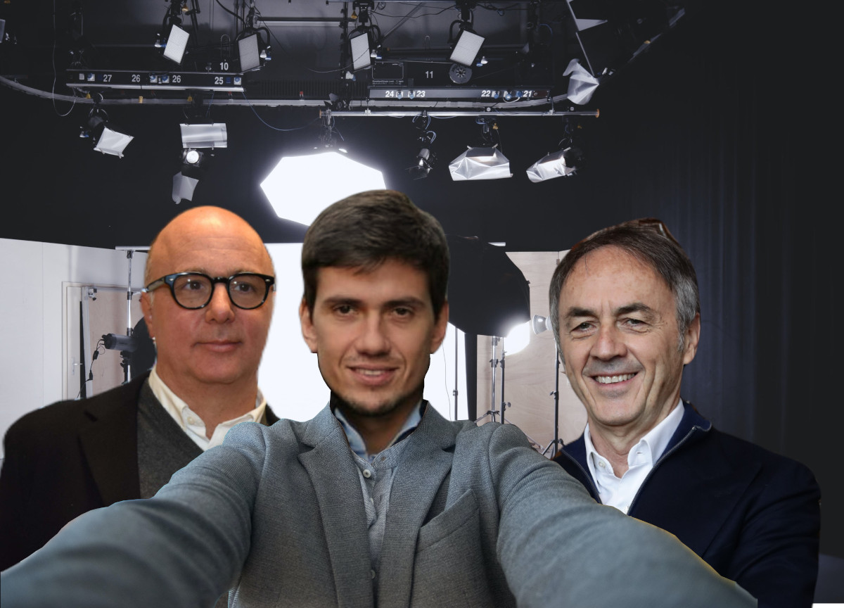 Luigi Berlusconi Andrea Guerra Nerio Alesandri Luigi Berlusconi Andrea Guerra Nerio Alesandri