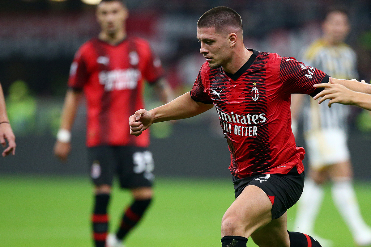 Luka Jovic infortunio Psg Milan