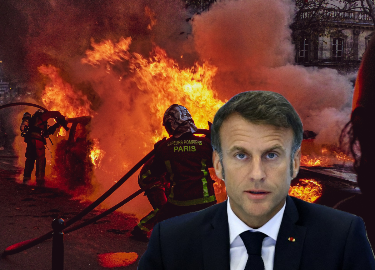 Scontri Parigi Macron Scontri Parigi Macron