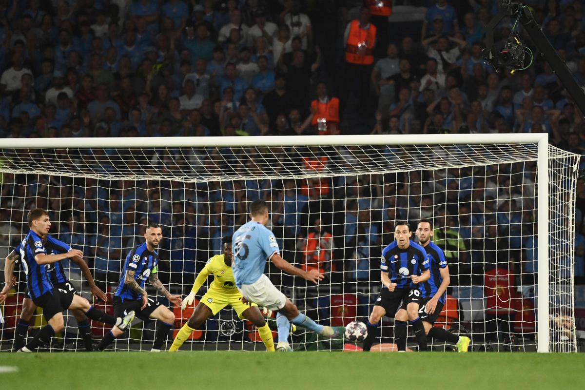 Manchester City Inter Rodri gol