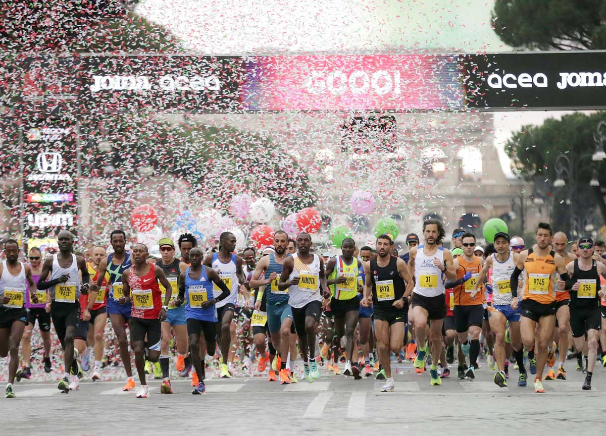 L'edizione 2023 della Maratona di Roma L'edizione 2023 della Maratona di Roma