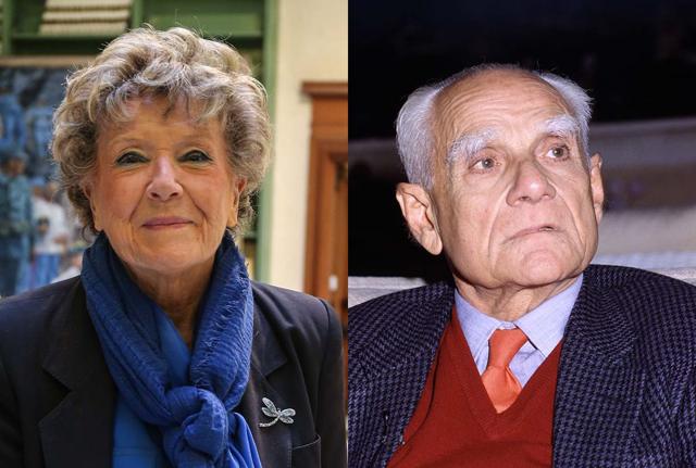 Dacia Maraini e Alberto Moravia Dacia Maraini e Alberto Moravia
