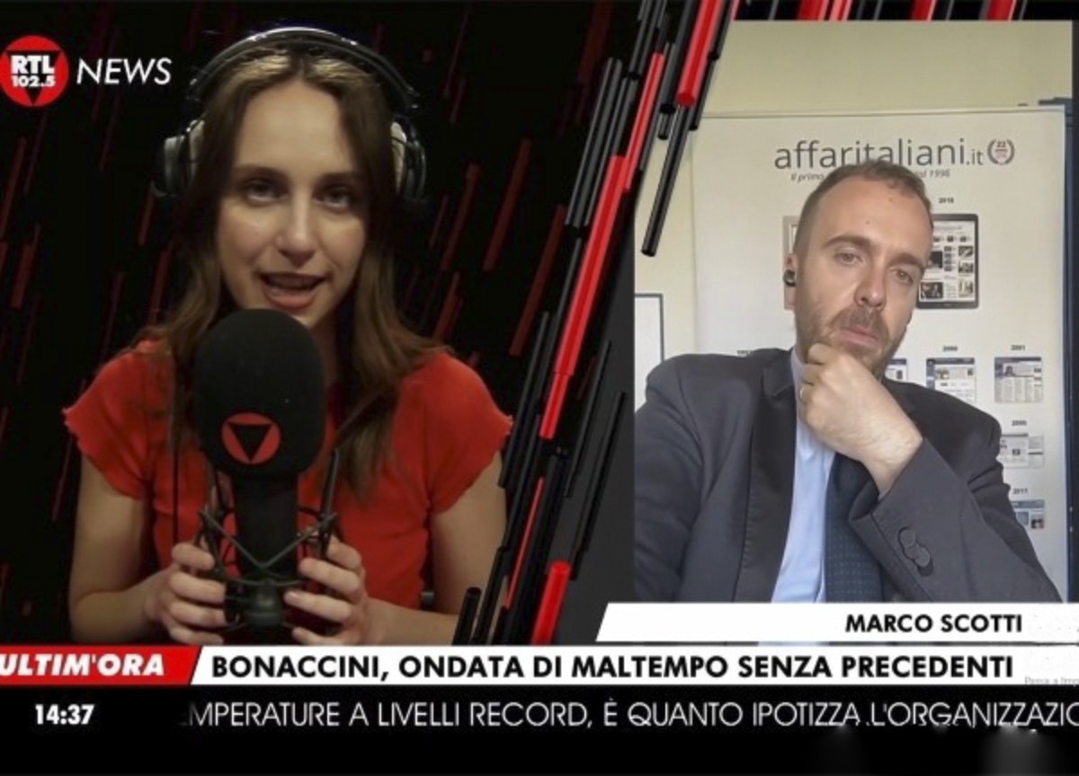 Il condirettore di Affaritaliani Marco Scotti a RTL NEWS Il condirettore di Affaritaliani Marco Scotti a RTL NEWS