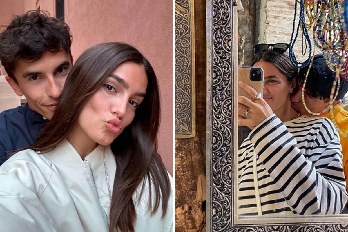 Marc Marquez e la fidanzata Gemma Pinto (Instagram gemmpinto) Marc Marquez e la fidanzata Gemma Pinto (Instagram gemmpinto)