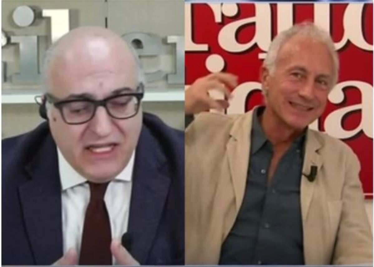 Mario Sechi e Marco Travaglio