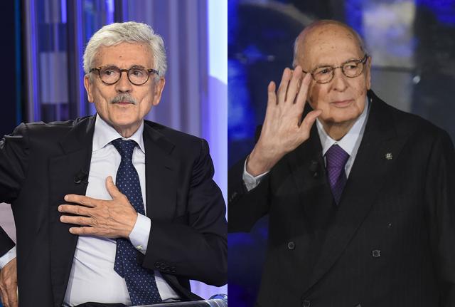 Massimo D'Alema e Giorgio Napolitano Massimo D'Alema e Giorgio Napolitano