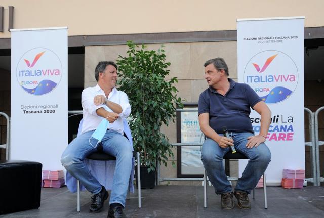 Matteo Renzi e Carlo Calenda Matteo Renzi e Carlo Calenda