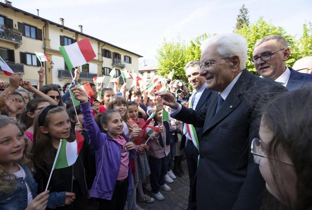 Il Presidente Sergio Mattarella a Boves, (foto di Francesco Ammendola - Ufficio per la Stampa e la Comunicazione della Presidenza della Repubblica) Il Presidente Sergio Mattarella a Boves, (foto di Francesco Ammendola - Ufficio per la Stampa e la Comunicazione della Presidenza della Repubblica)
