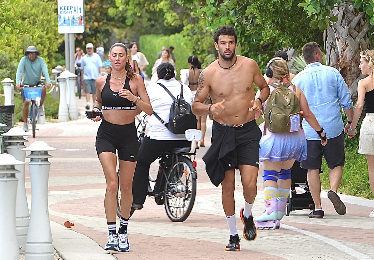 Melissa Satta e Matteo Berrettini (foto Ipa) Melissa Satta e Matteo Berrettini (foto Ipa)