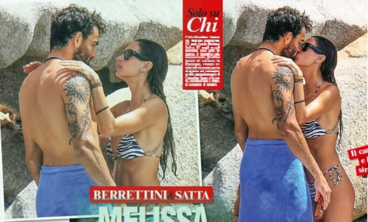 Melissa Satta e Matteo Berrettini in Costa Smeralda (foto Chi) Melissa Satta e Matteo Berrettini in Costa Smeralda (foto Chi)