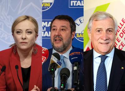 Meloni Salvini Tajani