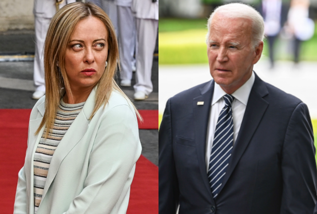 Giorgia Meloni Joe Biden Giorgia Meloni Joe Biden