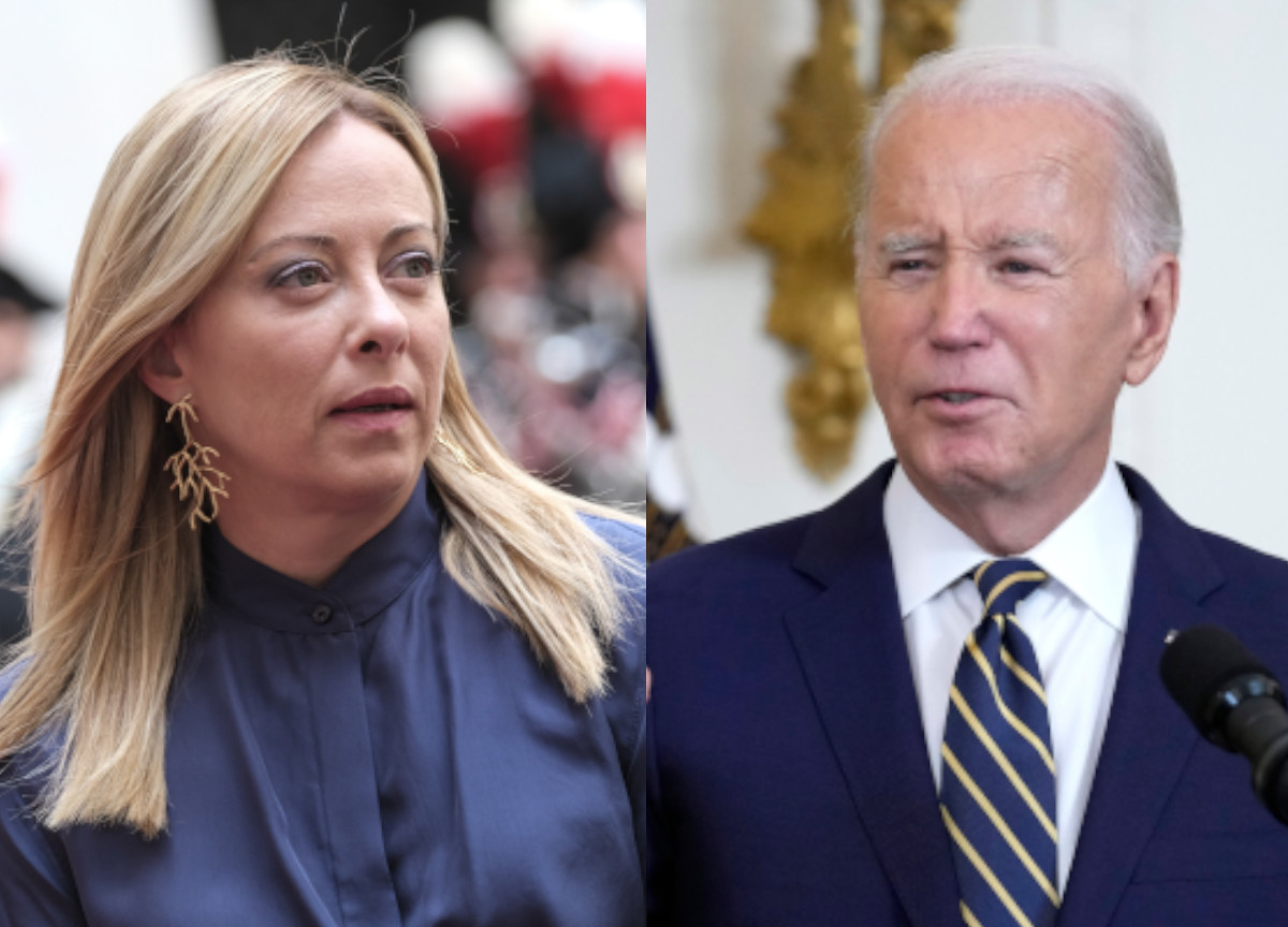 Giorgia Meloni Joe Biden Giorgia Meloni Joe Biden