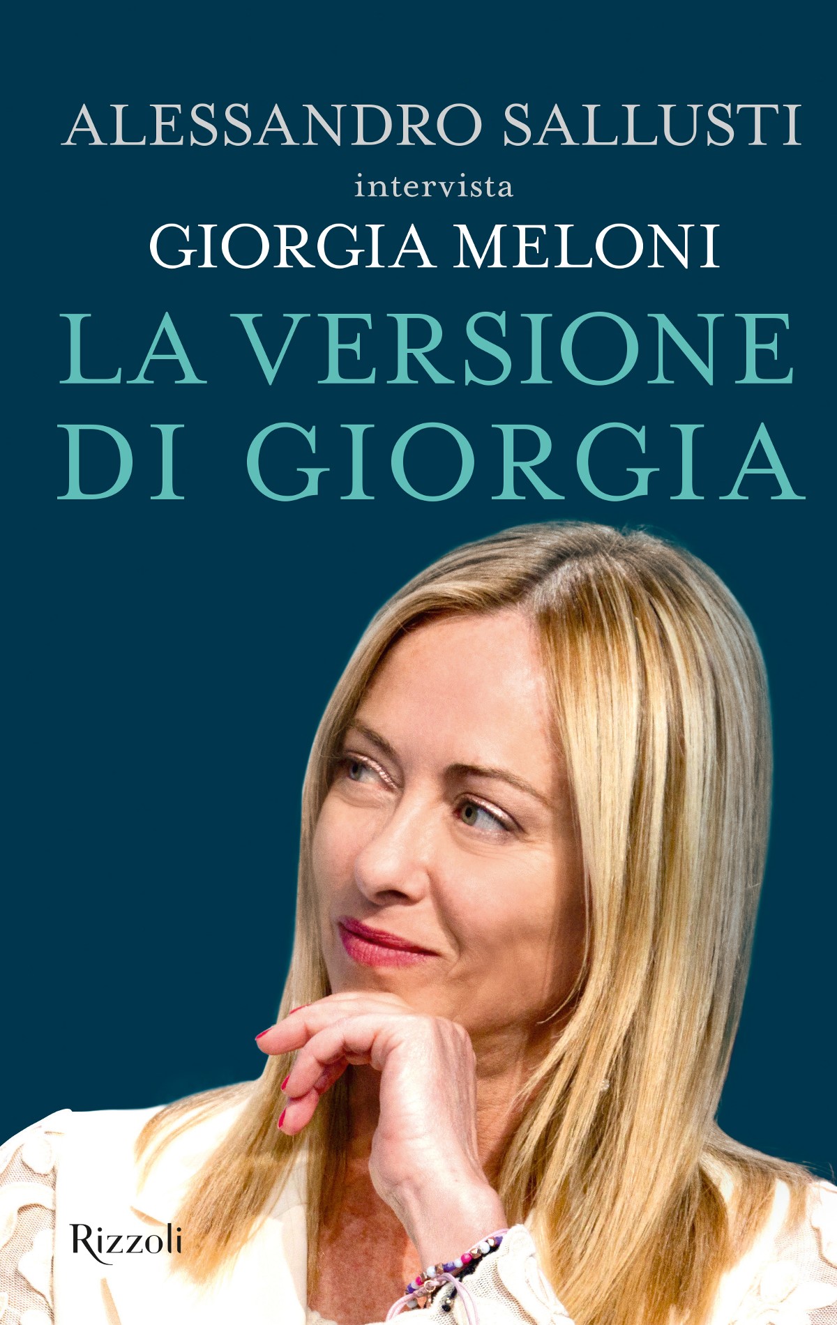 Meloni Sallusti LaVersioneDiGiorgia cover Meloni Sallusti LaVersioneDiGiorgia cover
