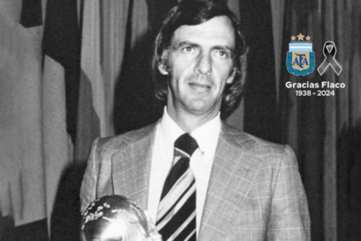 Menotti dead, who was Flaco: coach of the 1978 Argentina World Cup