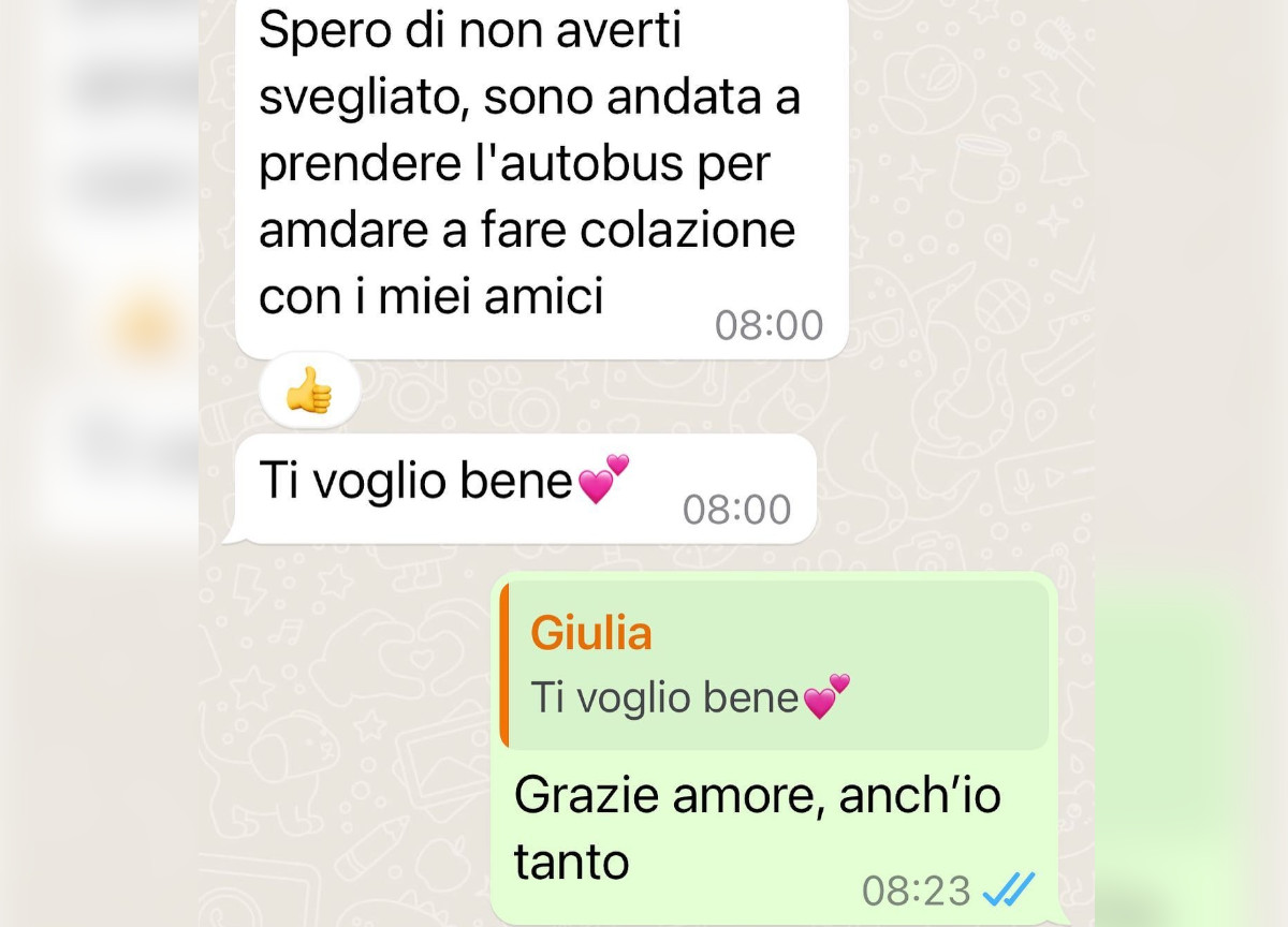Messaggio giulia