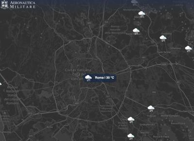 meteo roma 22 settembre