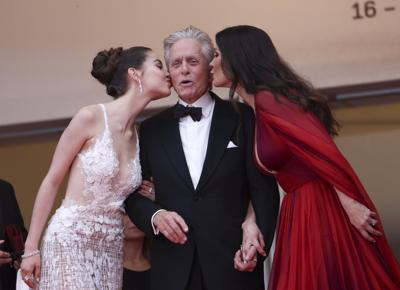 Michael Douglas Michael Douglas and Catherine Zeta-Jones Festival Cannes 2023