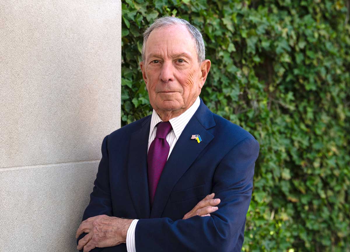 Michael Bloomberg founder e Ceo Bloomberh Michael Bloomberg founder e Ceo Bloomberh