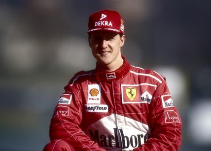 Michael Schumacher therapy: taken to the track in a Mercedes AMG for...