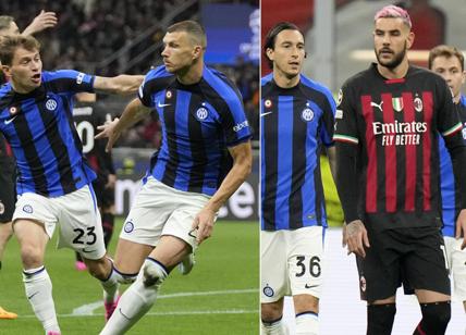 Milan-Inter: Dzeko domina, Theo notte d'inferno. Inzaghi-Pioli 2-0. Promossi&Bocciati