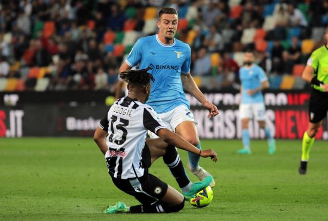 Milinkovic Savic (foto Lapresse) obiettivo di mercato delle big, ma la Lazio non fa sconti Milinkovic Savic (foto Lapresse) obiettivo di mercato delle big, ma la Lazio non fa sconti