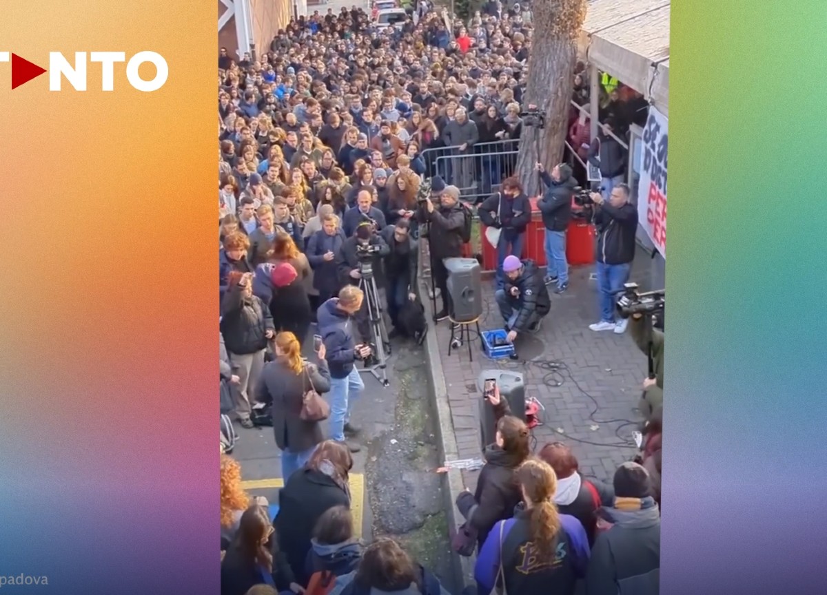 Minuto di rumore per Giulia