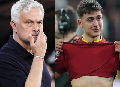 mourinho dybala europa league siviglia roma