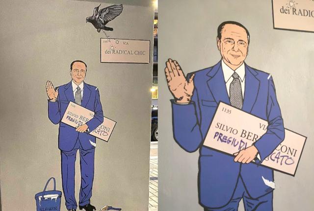 Murales Berlusconi Murales Berlusconi