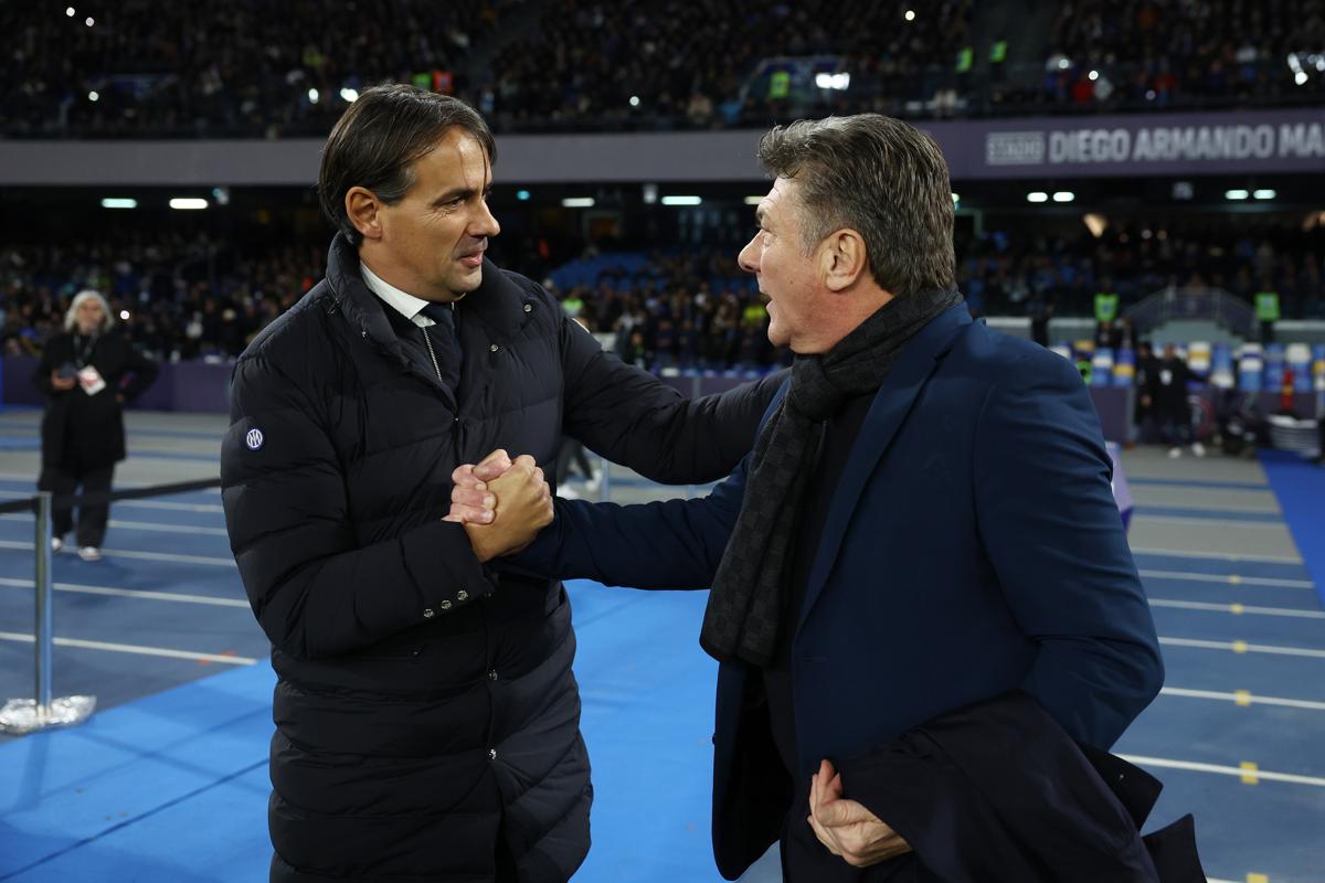 Napoli Inter Inzaghi Mazzarri