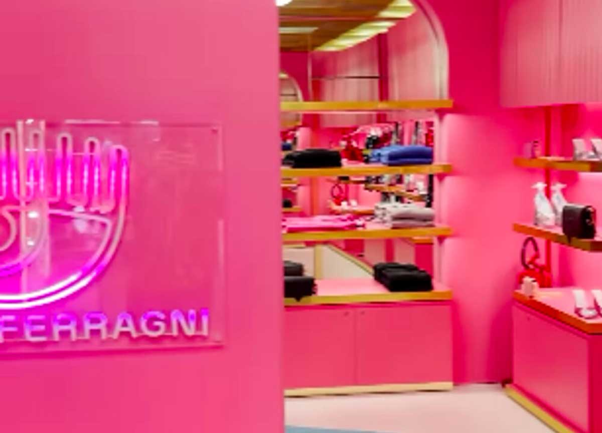 Lo store della Ferragni a Roma Lo store della Ferragni a Roma