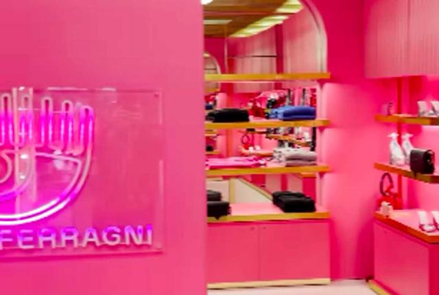 Lo store della Ferragni a Roma Lo store della Ferragni a Roma