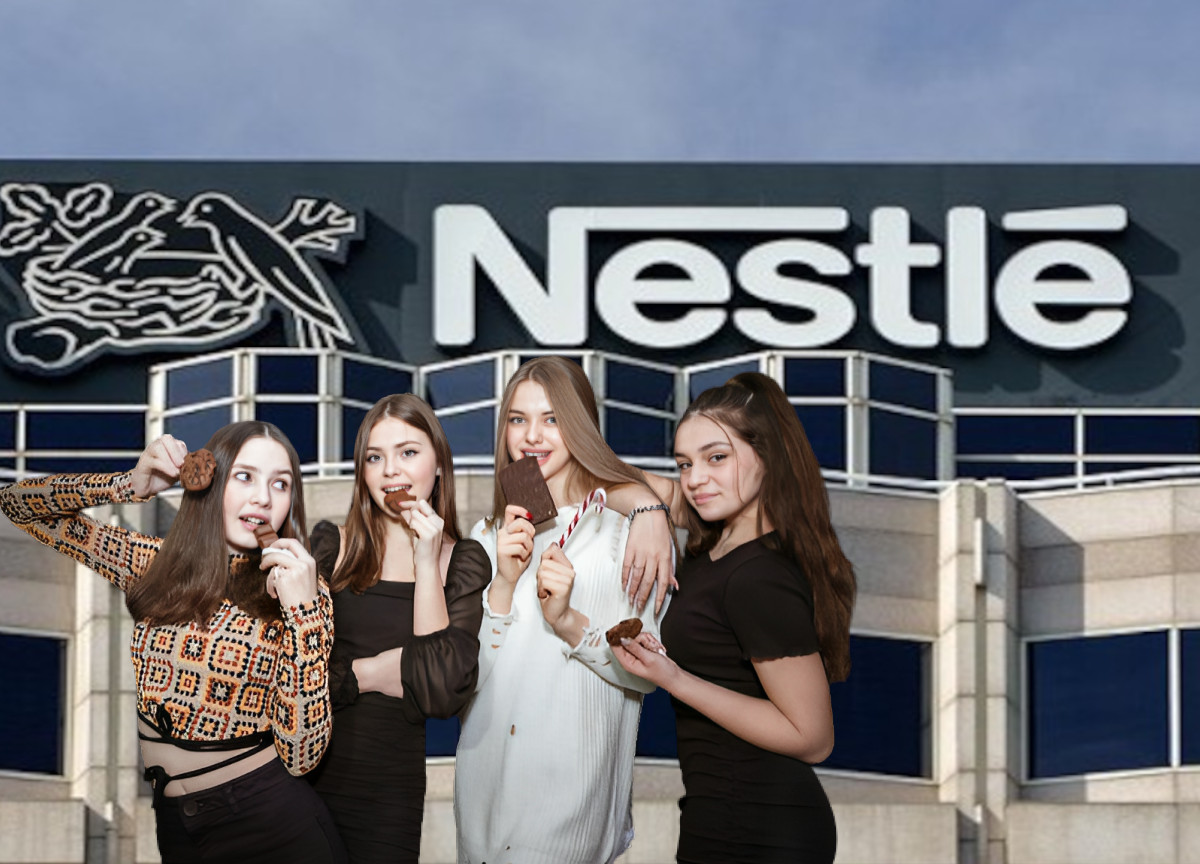 Nestlé mangiare cioccolato