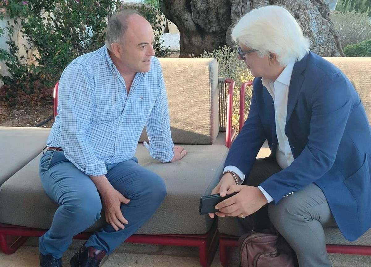 Nicola Gratteri e Angelo Maria Perrino Nicola Gratteri e Angelo Maria Perrino
