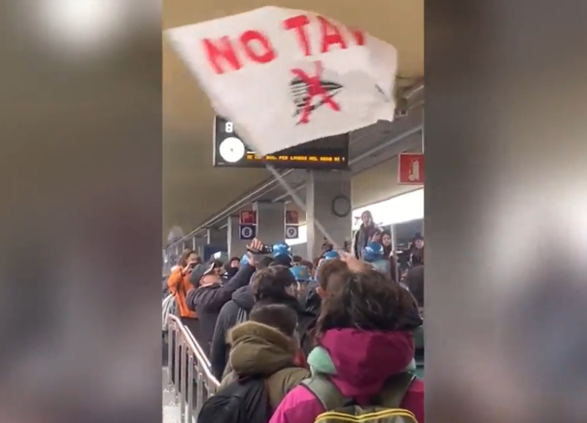 Scontri polizia No Tav Torino