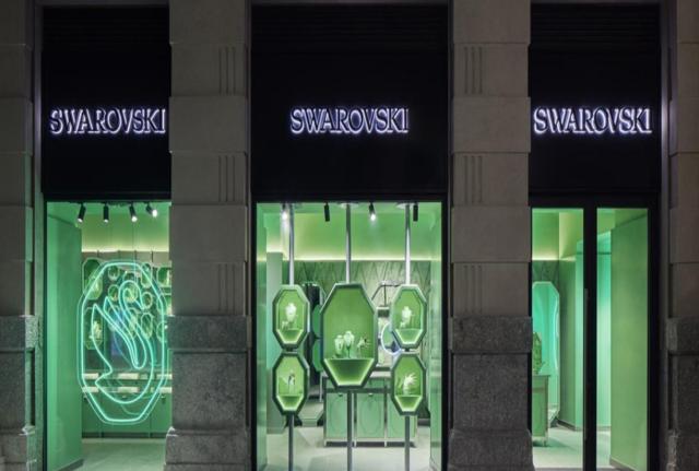 Nuovo store Swaroski a Milano Nuovo store Swaroski a Milano