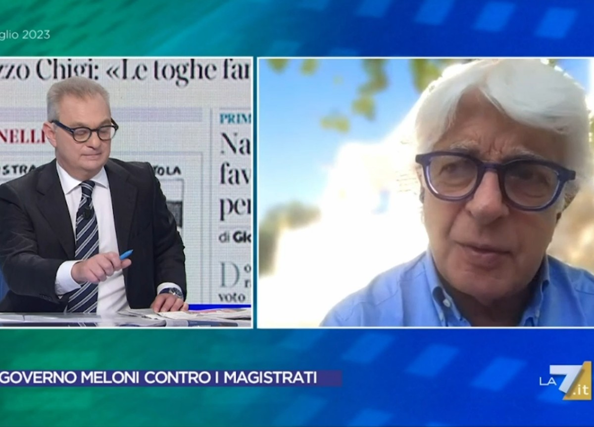 La7, l’intervento del direttore Perrino a Omnibus: “Tripletta giudiziaria contro Meloni”