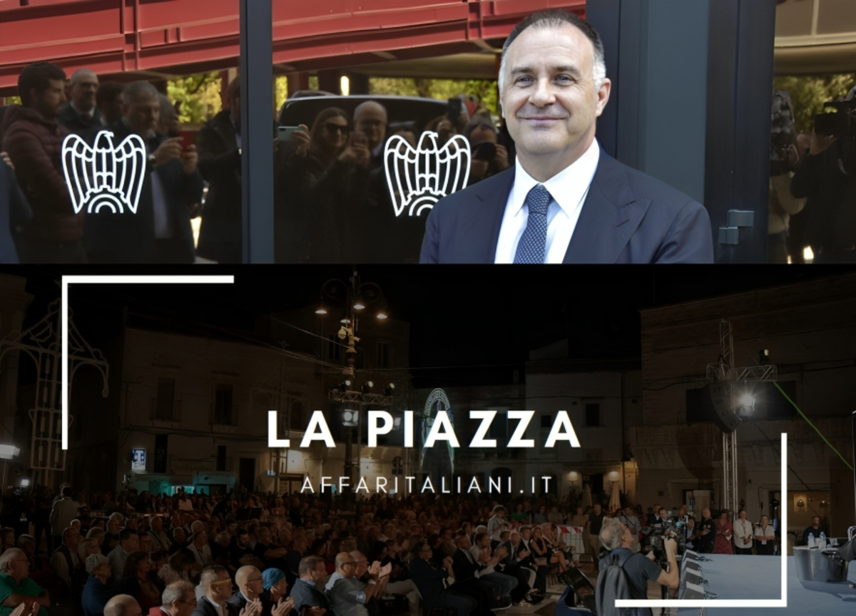 Orsini at LA PIAZZA, the president of Confindustria might be a visitor on the occasion