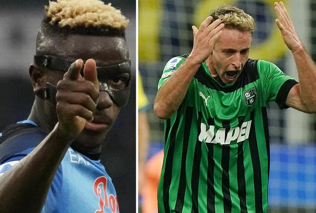 Osimhen e Frattesi (foto Lapresse), le ultime indiscrezioni di calciomercato Osimhen e Frattesi (foto Lapresse), le ultime indiscrezioni di calciomercato