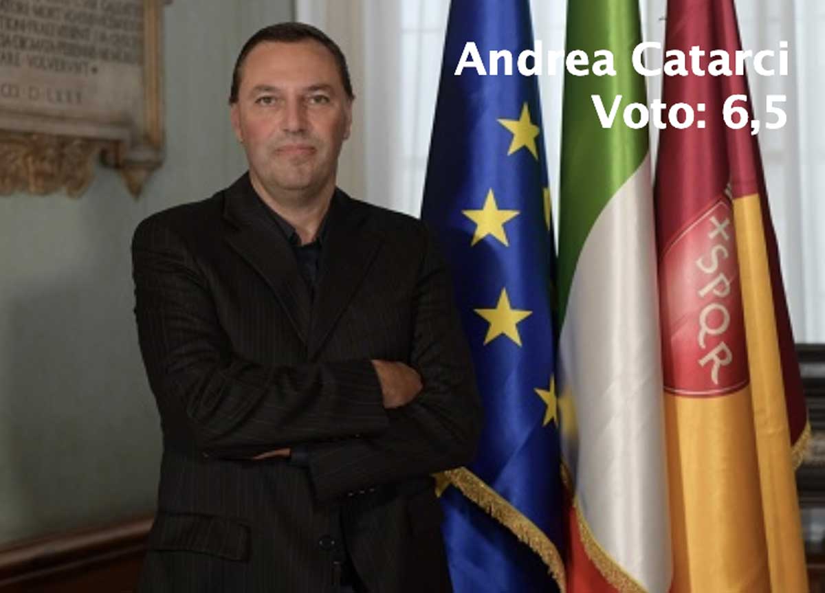 Pagelle giunta andrea catarci