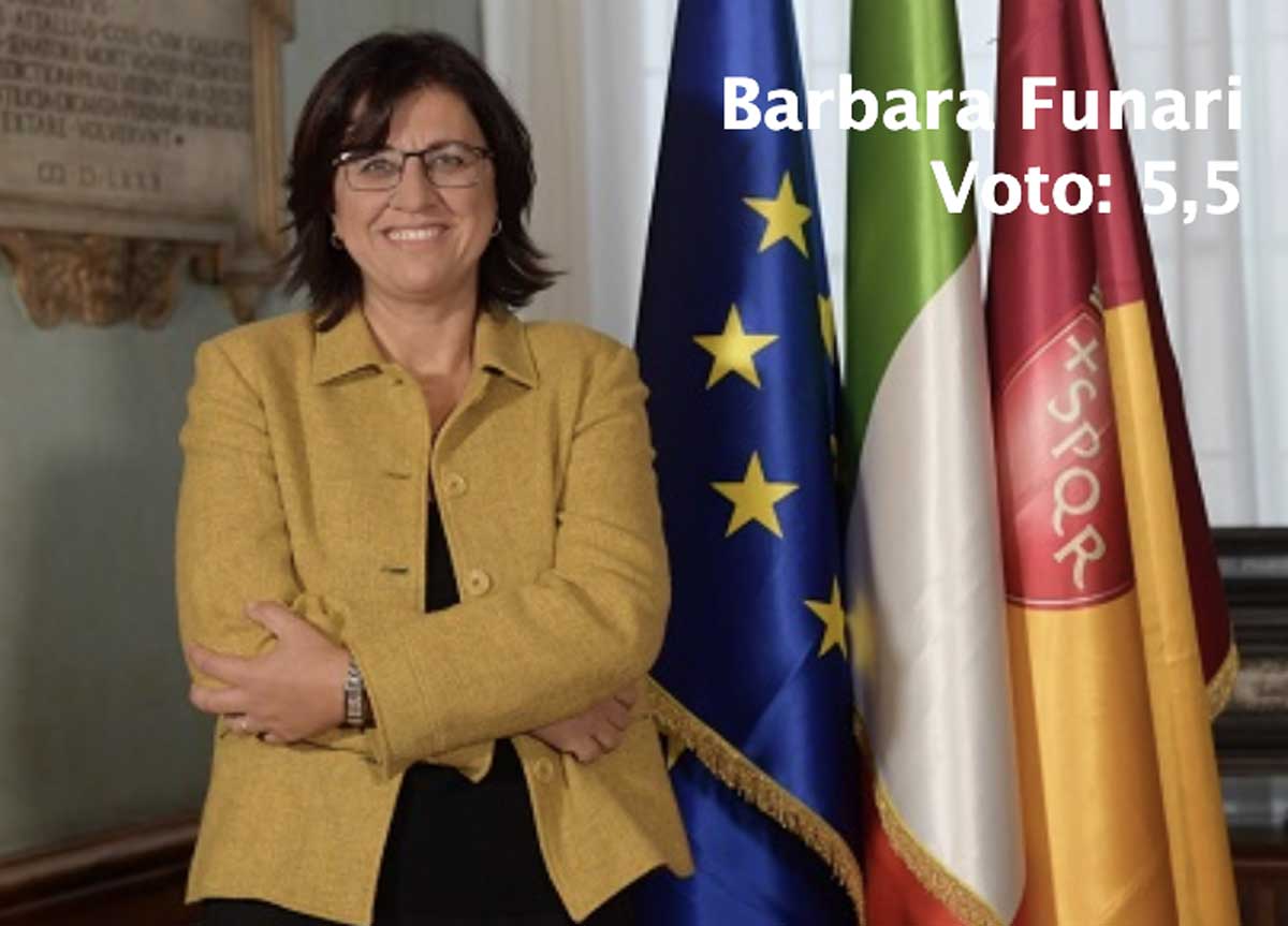 Pagelle giunta barbara funari