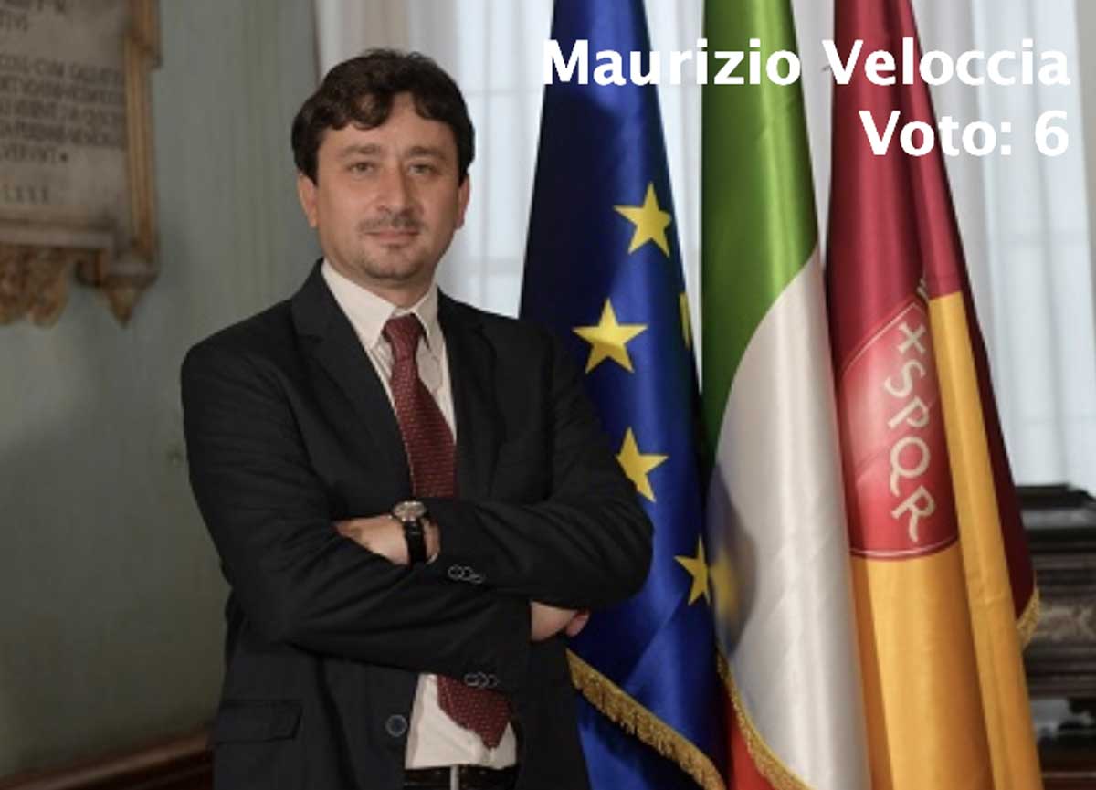Pagelle giunta maurizio veloccia